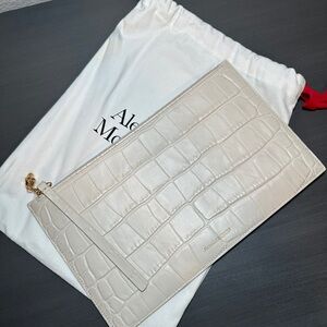 Alexander McQueen Envelope Clutch Bag